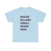 Take Band Members Names T-Shirt 9
