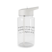 Lighting Up The Sky Tonight Clear Water Bottle 2