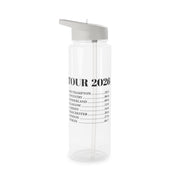 Band Tour 2026 Clear Water Bottle 6