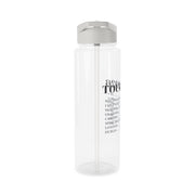 Band Tour 2026 Clear Water Bottle 8