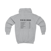 Band Tour 2026 Kids Hoodie 4