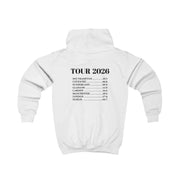 Band Tour 2026 Kids Hoodie 2