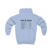 Band Tour 2026 Kids Hoodie 6