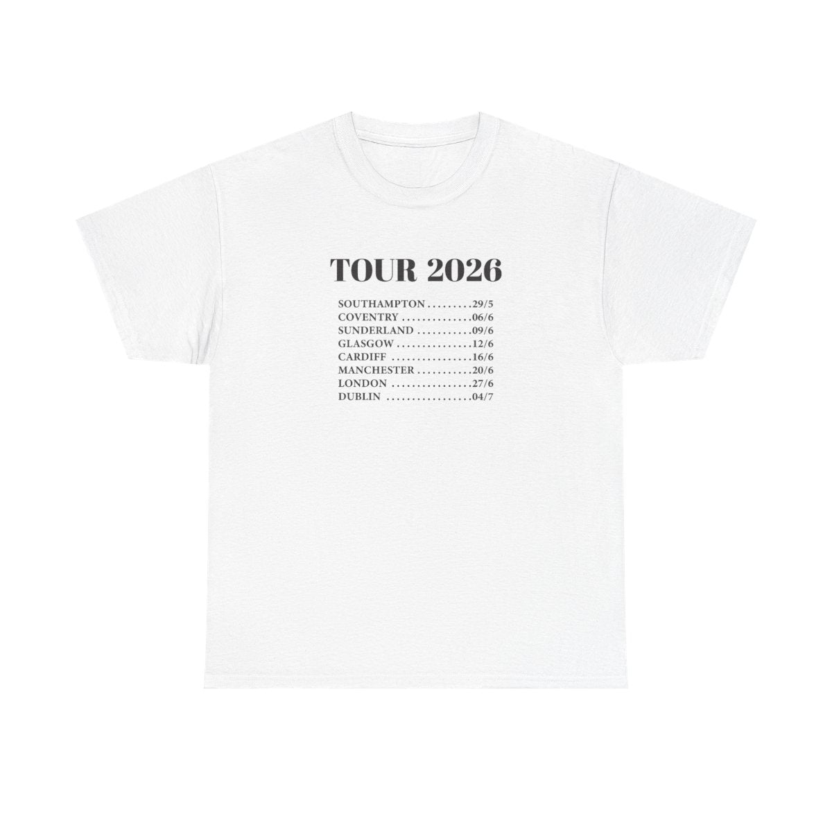 Band Tour 2026 T-Shirt