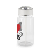 I Love Gary Clear Water Bottle 4