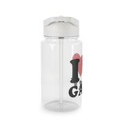 I Love Gary Clear Water Bottle 3