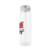 I Love Gary Clear Water Bottle 9