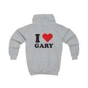 I Love Gary Kids Hoodie 4