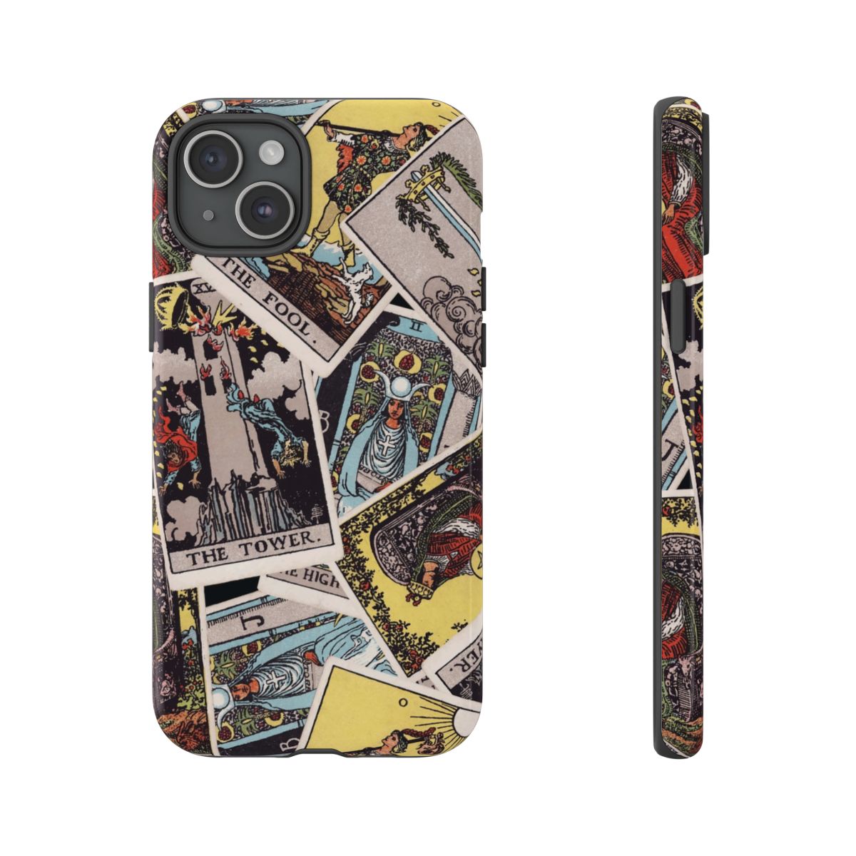 Tarot Cards Collage Pattern Phone Case