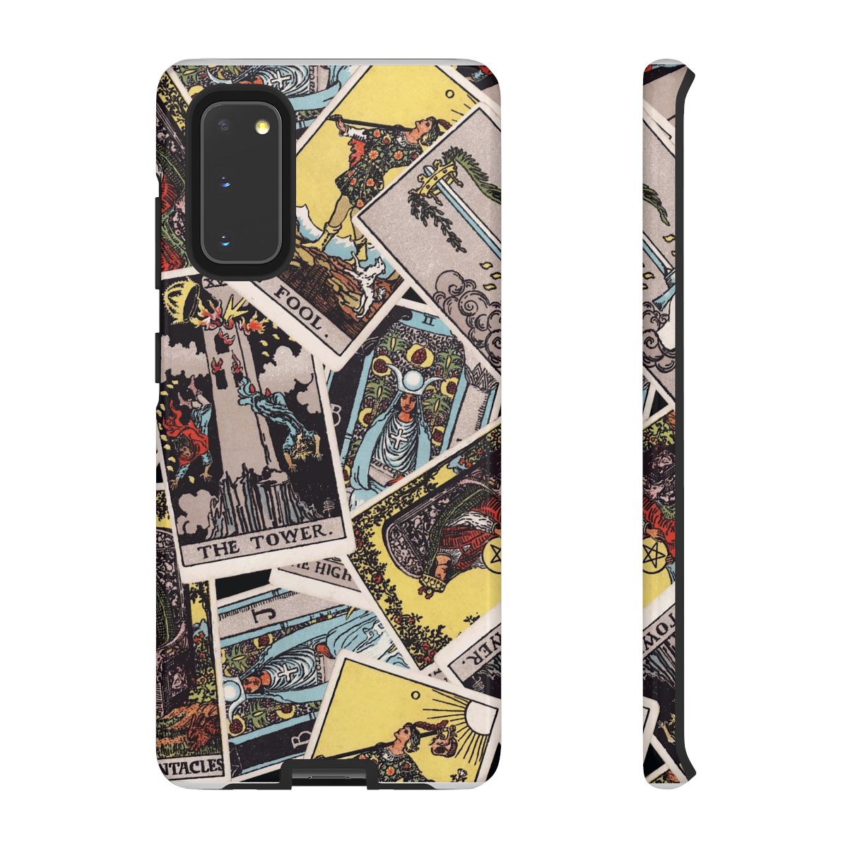Tarot Cards Collage Pattern Phone Case