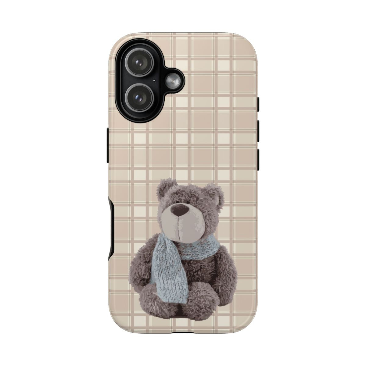Tartan Teddy Bear Phone Case
