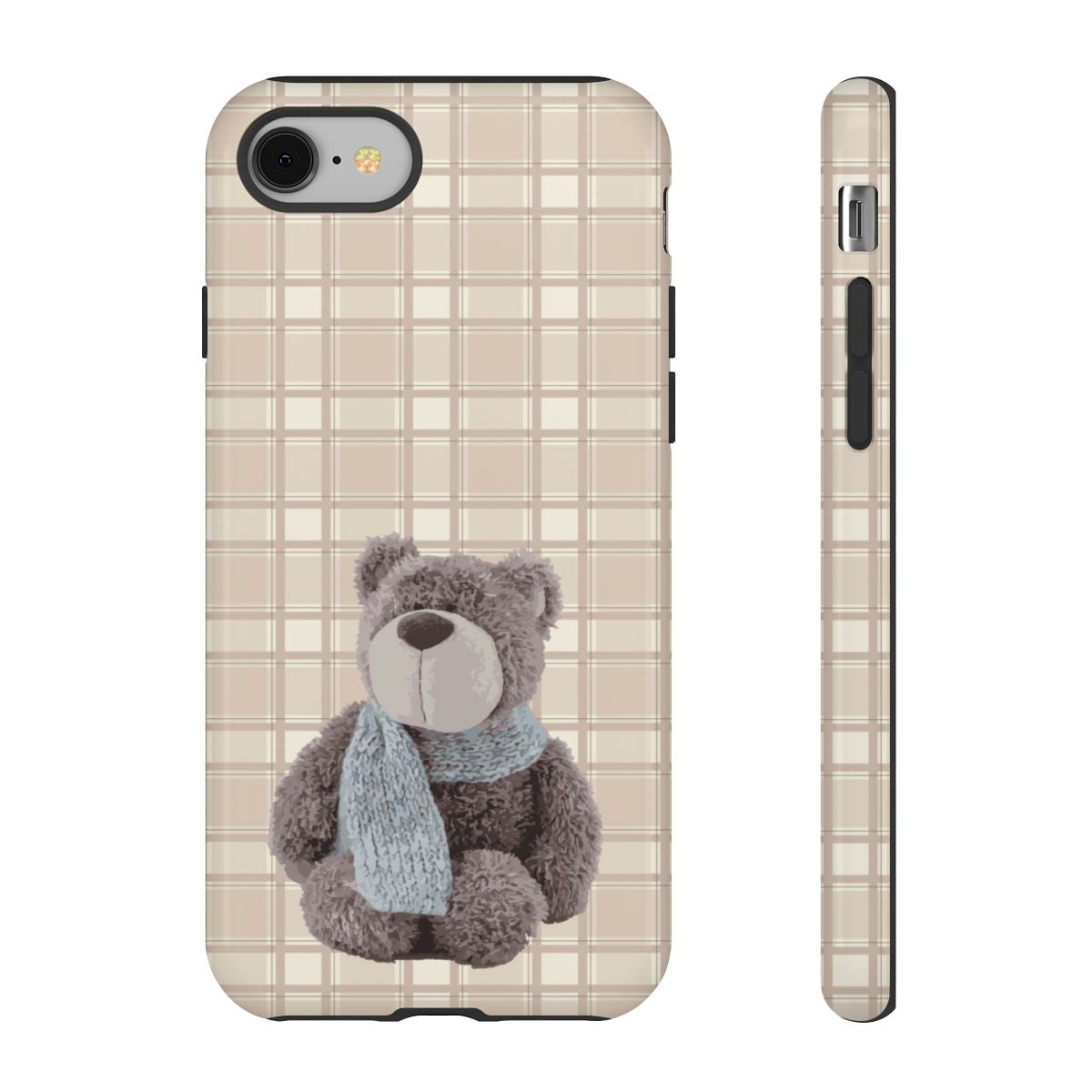 Tartan Teddy Bear Phone Case