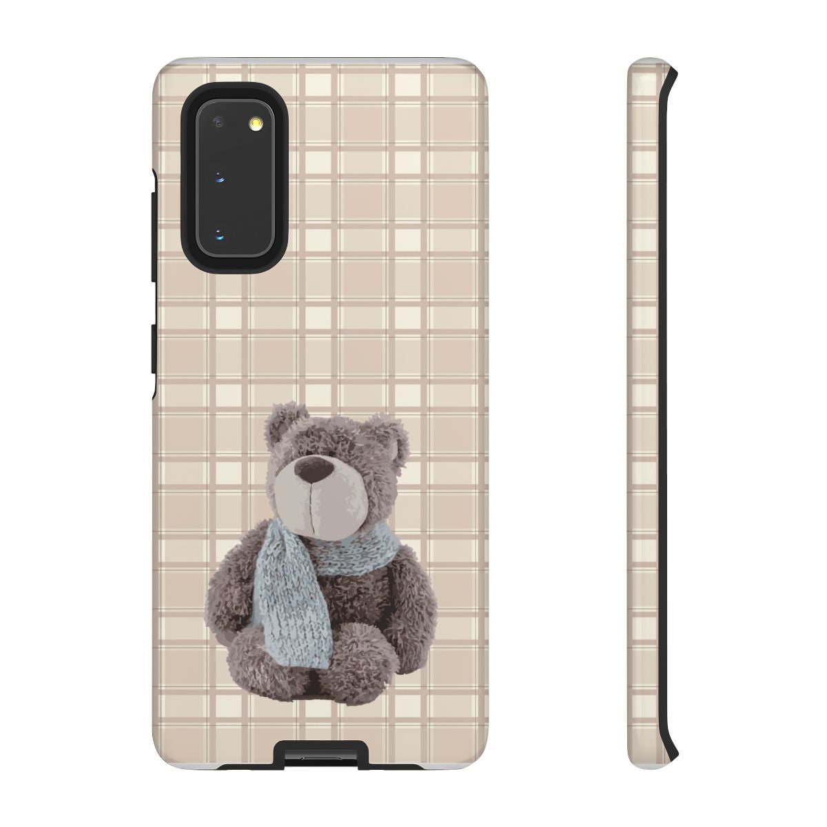 Tartan Teddy Bear Phone Case