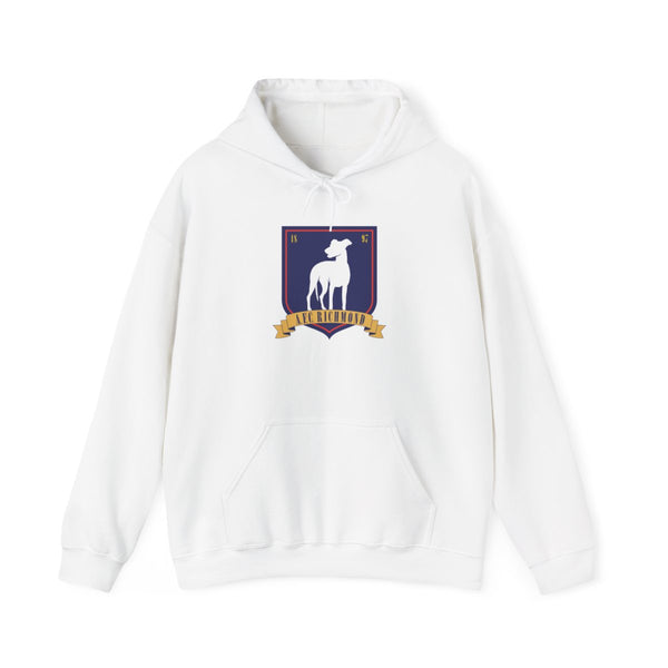 A.F.C Richmond Hoodie White Front