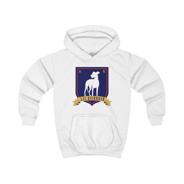 A.F.C Richmond Kids Hoodie White Front