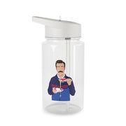 Ted Drinking Tea Clear Water Bottle 1
