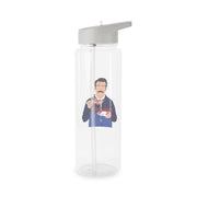 Ted Drinking Tea Clear Water Bottle 7