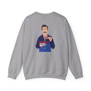 Ted Drinking Tea Sweatshirt 4