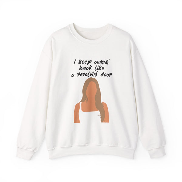 Revolving Door Sweatshirt White Front