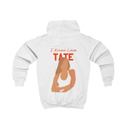 I Know Love Pattern Kids Hoodie 2