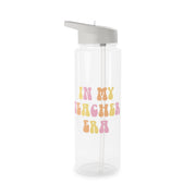 In My Teacher Era Clear Water Bottle 6