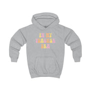 In My Teacher Era Kids Hoodie 3