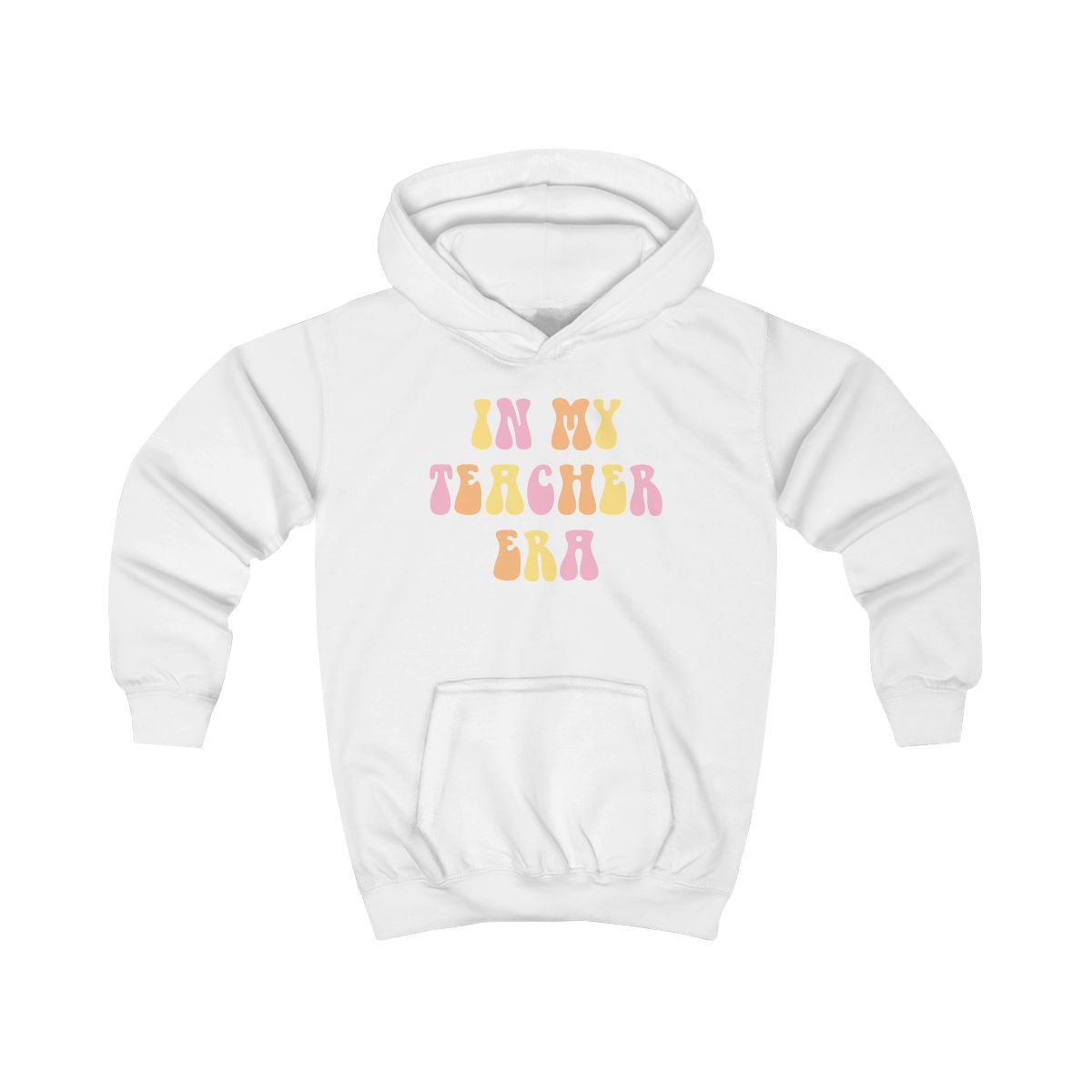 In My Teacher Era Kids Hoodie