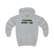 Teacher Mode On Kids Hoodie 3