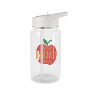 Apple Best Teacher Ever Clear Water Bottle 2