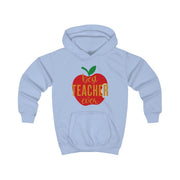 Apple Best Teacher Ever Kids Hoodie 7