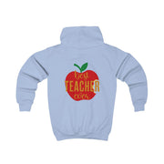 Apple Best Teacher Ever Kids Hoodie 8