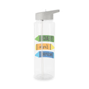 Teach, Love, Inspire Clear Water Bottle 7