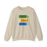 Teach, Love, Inspire Sweatshirt 5