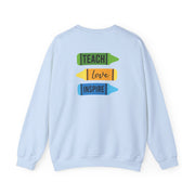 Teach, Love, Inspire Sweatshirt 10