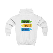 Teach, Love, Inspire Kids Hoodie 2