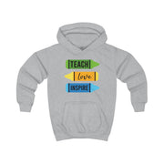 Teach, Love, Inspire Kids Hoodie 3
