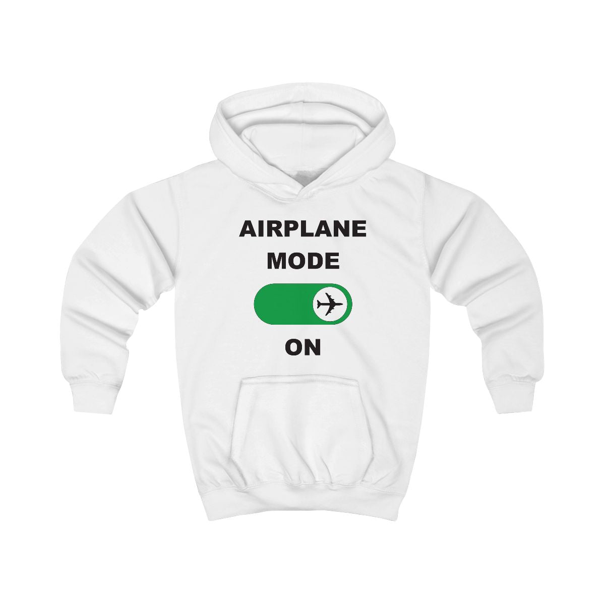 Airplane Mode On - Travel Kids Hoodie