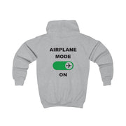 Airplane Mode On - Travel Kids Hoodie 4