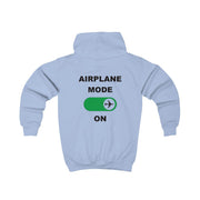 Airplane Mode On - Travel Kids Hoodie 6