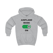 Airplane Mode On - Travel Kids Hoodie 3