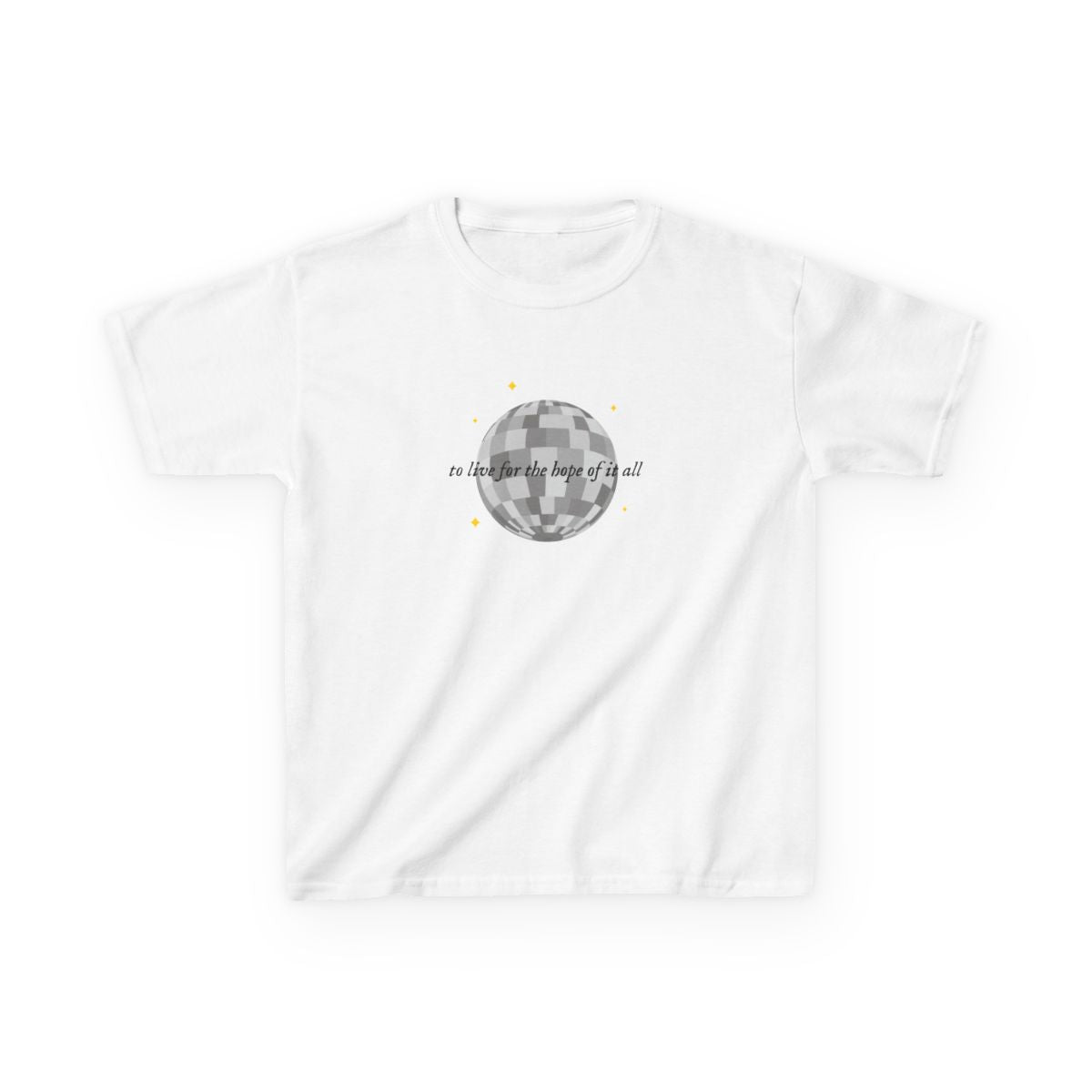 To Live For The Hope Of It All - Taylor Kids T-Shirt