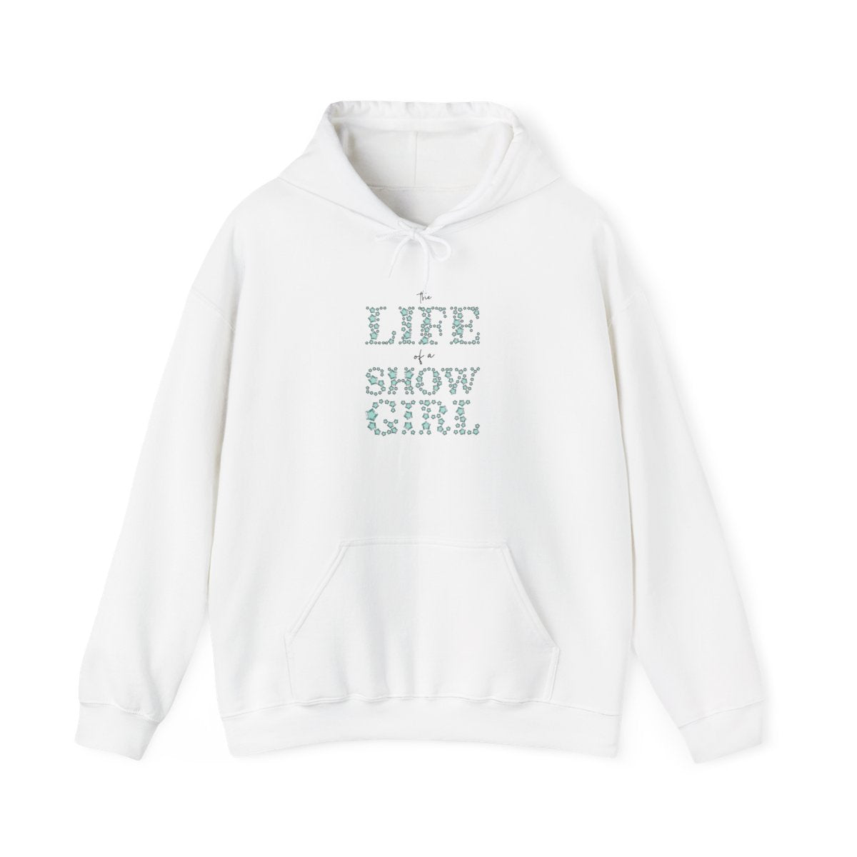 TLOAS Bedazzled Writing Hoodie