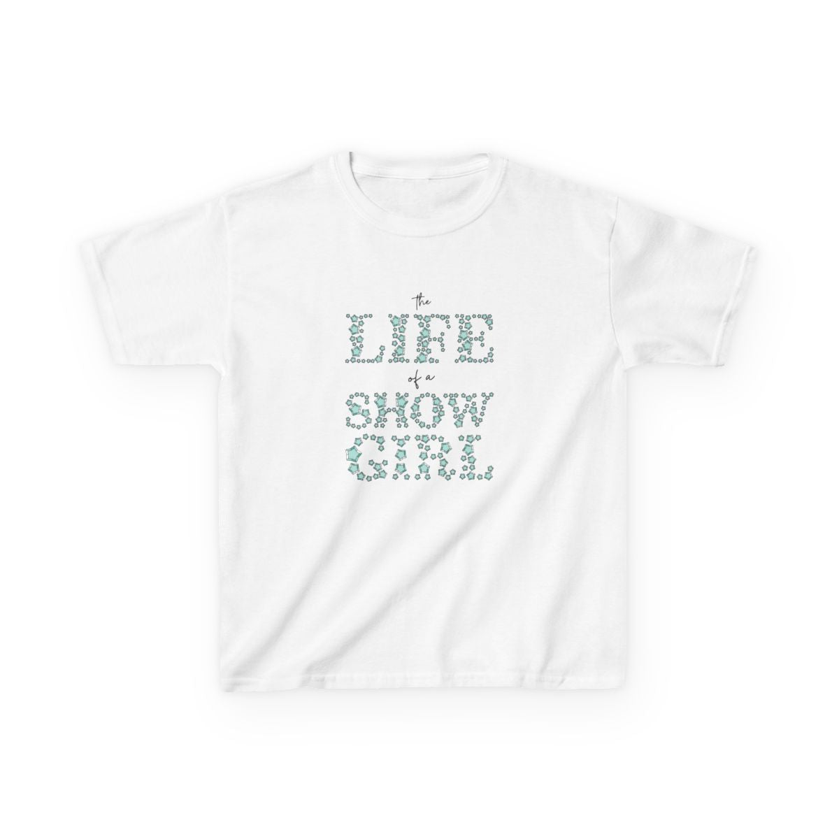 TLOAS Bedazzled Writing Kids T-Shirt