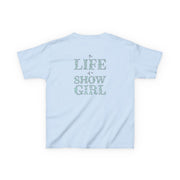 TLOAS Bedazzled Writing Kids T-Shirt 8