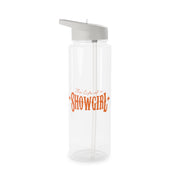 TLOAS Orange Clear Water Bottle 6