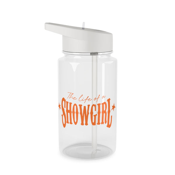 TLOAS Orange Clear Water Bottle
