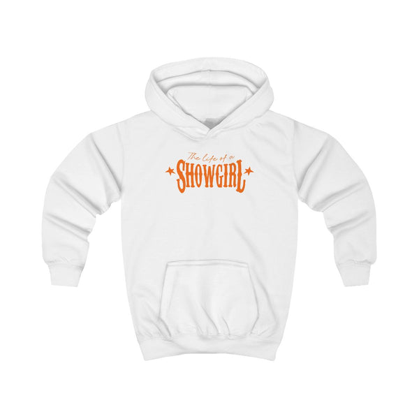 TLOAS Orange Kids Hoodie White Front