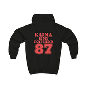 Karma Is My Boyfriend Kids Hoodie 6