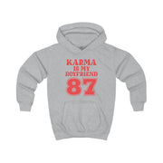 Karma Is My Boyfriend Kids Hoodie 3
