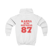 Karma Is My Boyfriend Kids Hoodie 2